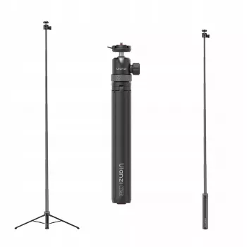 Trépied perche à selfie ULANZI 148cm filetage 1/4 inch pour smartphone appareil photo TT24