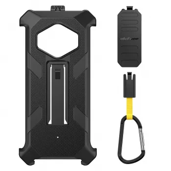 Ulefone RugKing 3 Pro coque de protection renforcée avec étui - noire