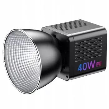 Ulanzi L024 éclairage vidéo LED RGB Bi-Color 40W avec fixation 1/4 inch-20, 2500-6500K, CRI/TLCI >95
