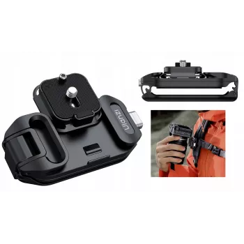 Fixation Super Clamp Ulanzi UKA07 avec rotule mini pour appareil photo
