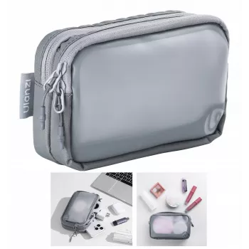 Étui de voyage ULANZI BP15 pour accessoires, batteries, câbles, cartes, téléphone - taille moyenne - noir