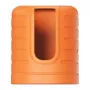 Étui de protection FLEXTAIL pour Tiny Pump 2X (orange) - coque rigide EVA, antichoc, anti-poussière, résistant aux éclaboussures