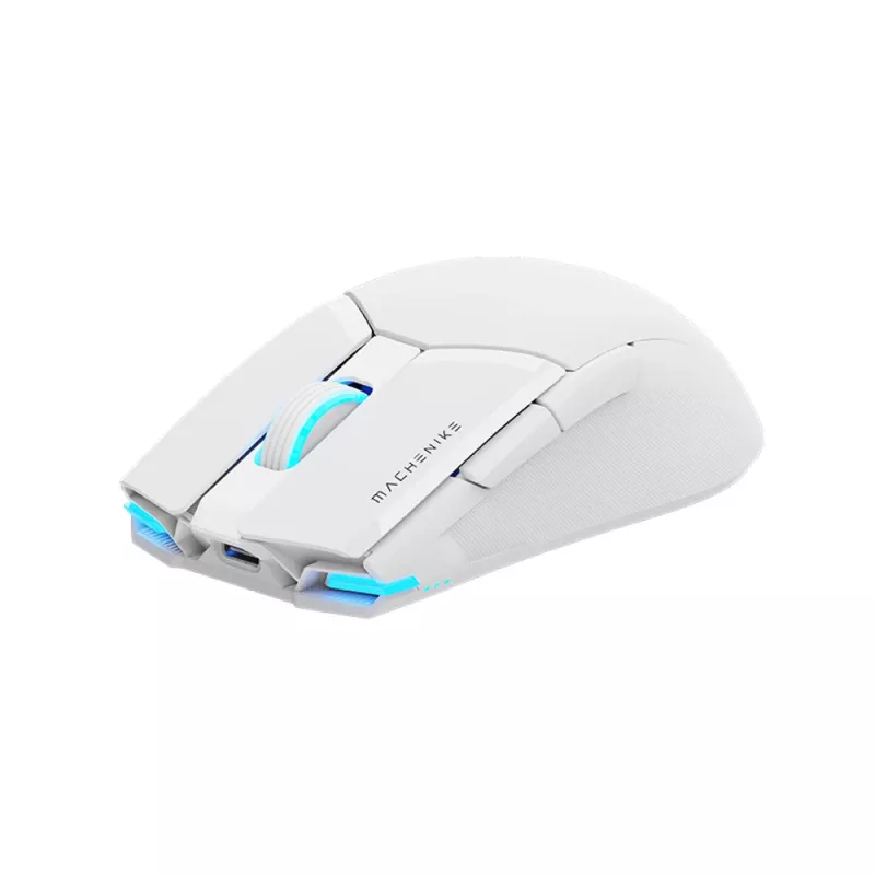 Souris gamer sans fil Machenike M7 Pro - Blanc