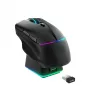Souris gamer sans fil Machenike L8 Pro avec station de charge - Noir