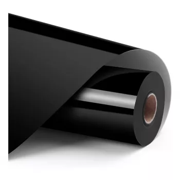 Vinyle thermocollant LOKLIK Heat Transfer Vinyl Basic, noir, 30,5 x 180 cm