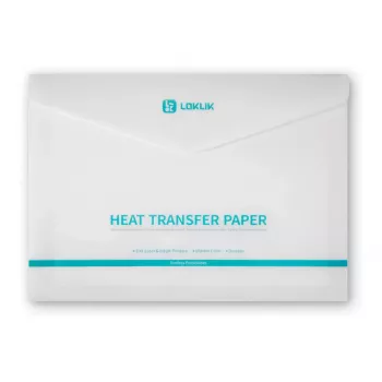 Feuilles de papier transfert LOKLIK Europe - foncé - lot de 8