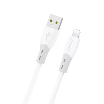 Dudao L25SL câble de charge et de synchronisation USB-A vers Lightning 1m blanc