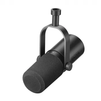 Microphone à condensateur BOYA CastMic P60 USB/XLR - noir