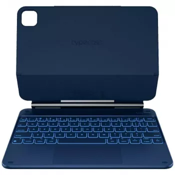 Étui clavier Typecase Edge pour iPad Air 11 M2 2024 / M3 2025 / M4 2026, bleu clair
