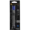 Recharges de stylo à bille Cross Medium bleu lot de 2