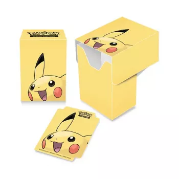 Boîte de rangement de deck Ultra PRO TCG Pokémon Pikachu 65+