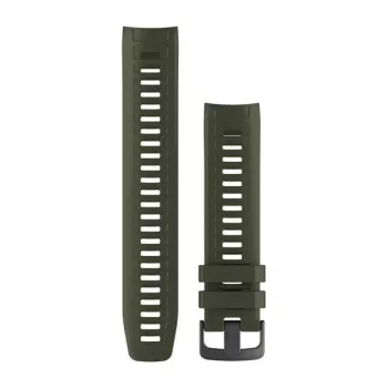 Bracelet de montre Garmin Instinct en silicone, 22 mm, Moss, 010-12854-16