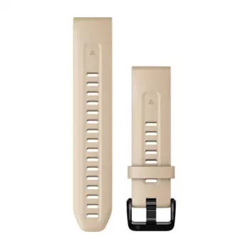 Bracelet de montre en silicone Garmin 20 mm, Limestone, 010-13102-08