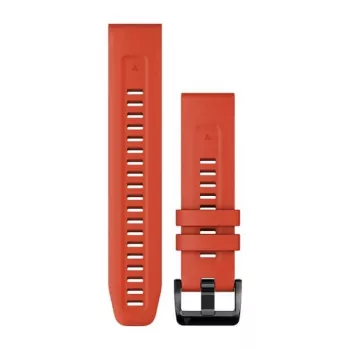Bracelet de montre en silicone Garmin 22 mm Flame Red 010-13111-04