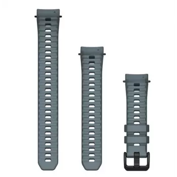 Bracelet de montre en silicone Garmin 20 mm Twilight Blue pour Instinct E 40 mm 010-13397-02
