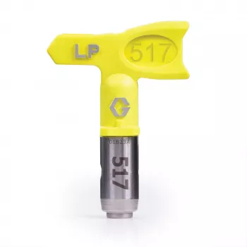 Buse de finition réversible RAC X Graco LP517, jaune, orifice 0,017 inch, largeur de jet 10 inch