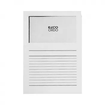 Classeur d'organisation ELCO Ordo Classico A4, 220 x 310 mm, 120 g/m², blanc, 100 pièces (29489.10)