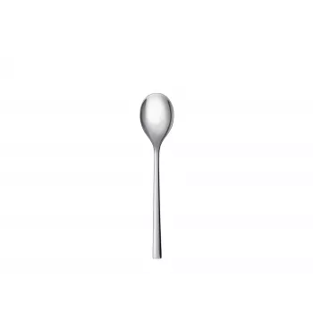 Cuillères à café Jura, 6 pièces - acier inoxydable poli argent