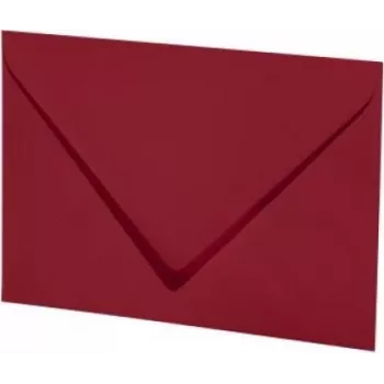 Artoz Papier Mosaic enveloppes DIN B6 sans fenêtre bordeaux gommées lot de 20