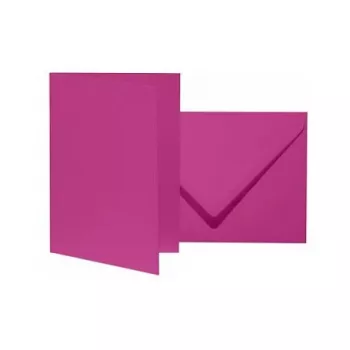 Artoz Papier 10 cartes pliées avec enveloppes Mosaic DIN B6