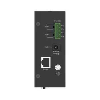 D-Link DIS-210G-12P commutateur industriel Gigabit Smart avec 8 ports PoE+ et 4 emplacements SFP
