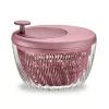 Essoreuse à salade Guzzini Spin&Store, Mauve Red, 4,5 L