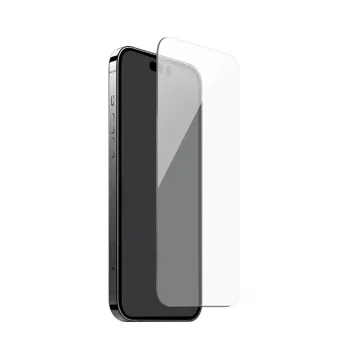 Protection d'écran en verre trempé antibactérienne PURO pour Apple iPhone 15 Pro Max