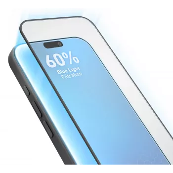Protection d'écran en verre trempé Eyesafe SBS pour Apple iPhone 17 Pro / 16 Pro avec applicateur (1 pack)
