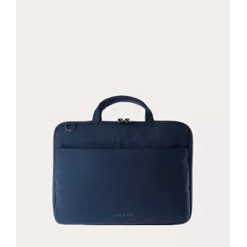 Sacoche pour ordinateur portable Tucano Darkolor Slim et ultra-protectrice 14 pouces bleue