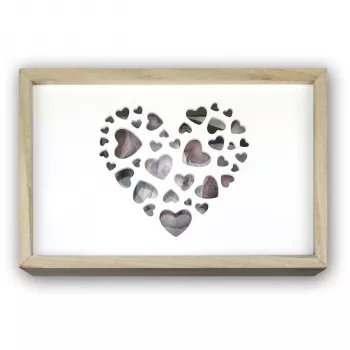 ZEP Love Box USB 10x15 bois pour photos et clé USB CZ1246