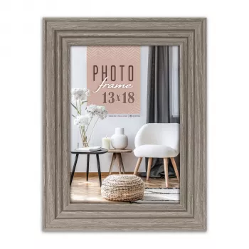 ZEP Munich Cadre photo en bois gris 13x18 AA657G