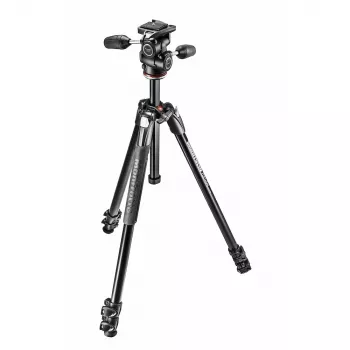 Trépied Manfrotto série 290 MK290XTA3-3W avec tête 3 voies (noir)