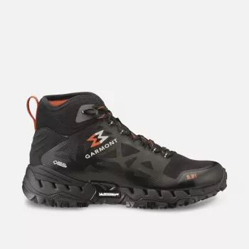 Chaussures de randonnée femme Garmont noir/rouge