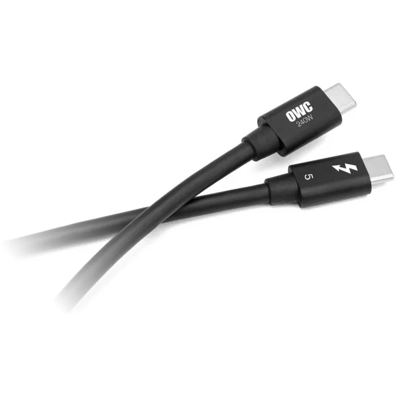Câble OWC Thunderbolt 5 / USB-C 0,8 mètre