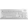 Clavier Seal Shield Silver Seal USB QWERTZ blanc IP68 étanche lavable au lave-vaisselle