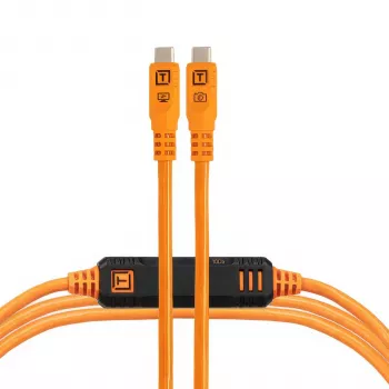 Tether Tools TetherPro USB-C Optima 10G droit orange 4,6 m