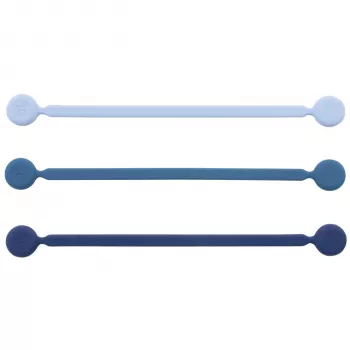 Bluelounge MagWrap Large support de câble en silicone - noir
