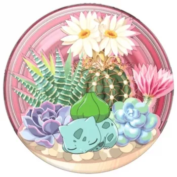 Popsockets 2 Bulbasaur Terrarium Support et grip pour téléphone