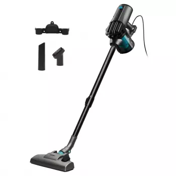 Cecotec Conga Thunderbrush 560 aspirateur balai et à main 2-en-1, 600 W, cyclonique, sans sac, filaire, câble 6 m, brosse motorisée, blanc
