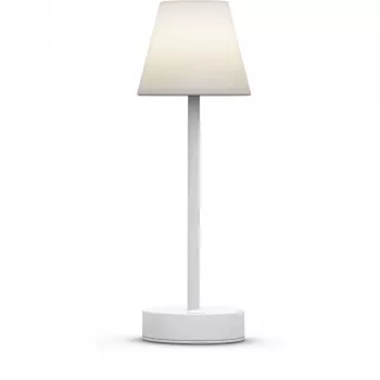 Lampe de table à batterie Lola Slim 30 New Garden blanche