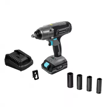 Perceuse à percussion sans fil Cecotec Cecoraptor Perfect Impact 2020 Ultra 20 V 2x2,0 Ah Li-Ion