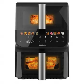 Friteuse à air chaud Cecotec Cecofry DuoLevel 10000 DuoSize Window