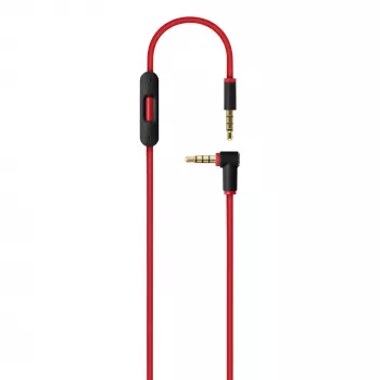 Câble casque Apple Remote Talk - Mini-jack 4 pôles mâle coudé vers mini-jack 4 pôles mâle