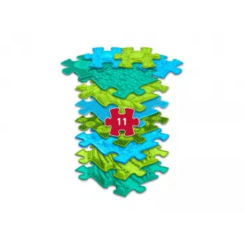 Muffik tapis sensoriel orthopédique set 11-en-1 dalles puzzle Océan MFK-064