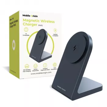 Mobile Origin chargeur sans fil magnétique PW15 compatible MagSafe