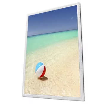 Cadre à clip Showdown Displays blanc 32,8 x 45,1 cm A3