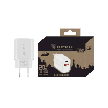 Prise de base Tactical Plug double blanche