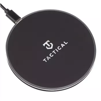 Station de charge sans fil Qi Tactical Base Plug 15 W noire