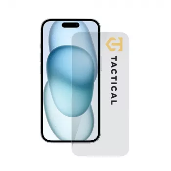 Protection d'écran Tactical Glass Shield 2.5D pour iPhone 15/16 transparente