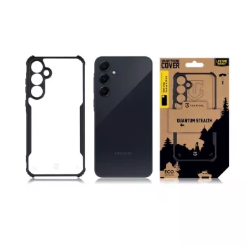 Coque arrière Tactical Back Cover Quantum Stealth pour Galaxy A35 5G transparent/noir